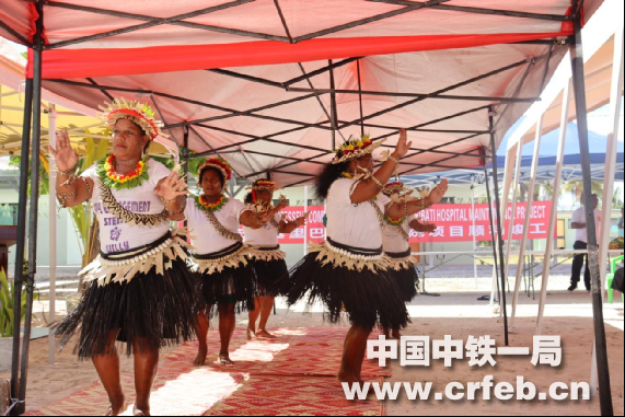 中鐵一局承建基里巴斯南部醫(yī)院項(xiàng)目一期工程...